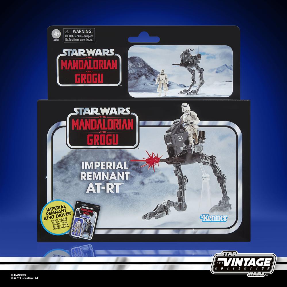 Figura star wars the vintage: imperíal remnant at - rt -  hasbro
