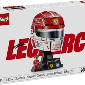 Lego scuderia ferrari hp casco de charles leclerc
