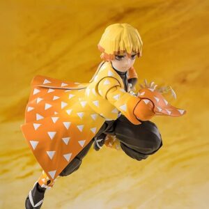 Figura tamashii natons demon slayer: kimetsu no yaiba zenitsu agatsuma