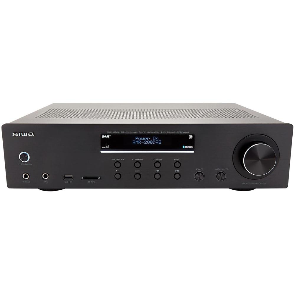 Amplificador aiwa amr - 200dab negro