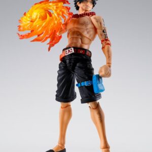 Figura tamashii nationa s.h. figuarts one piece portgas.d.ace -  marineford -