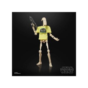 Figura hasbro star wars day the black series may the 4th be with you b1 battle droid