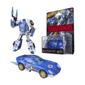Figura hasbro transformers x hot wheels el segundo coupe