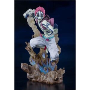 Figura tamashii nations demon slayer kimetsu no yaiba fz akaza upper three