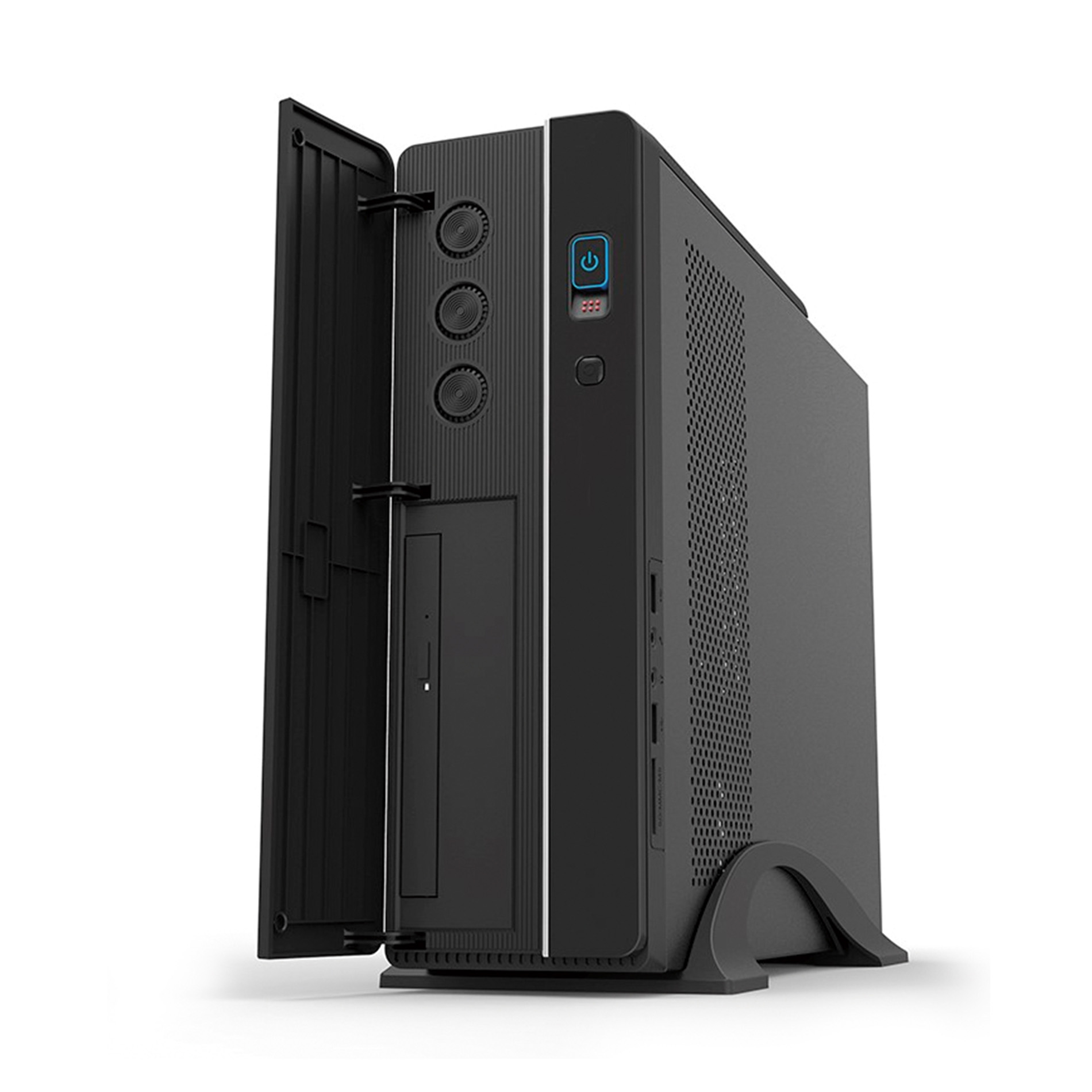 Caja ordenador phoenix lite - s1 micro atx formato slim  usb 3.0 fuente 300w incluida