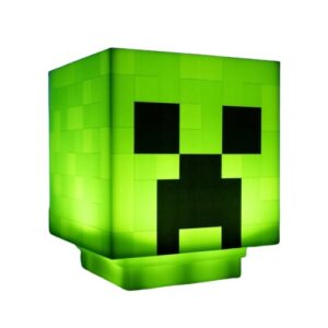 Lampara paladone minecraft creeper verde